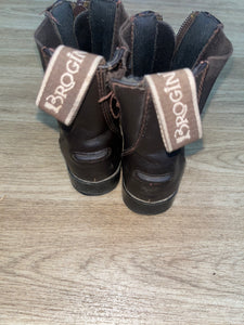 Brogini Children’s Zip Short Jodphur Boots Size 11