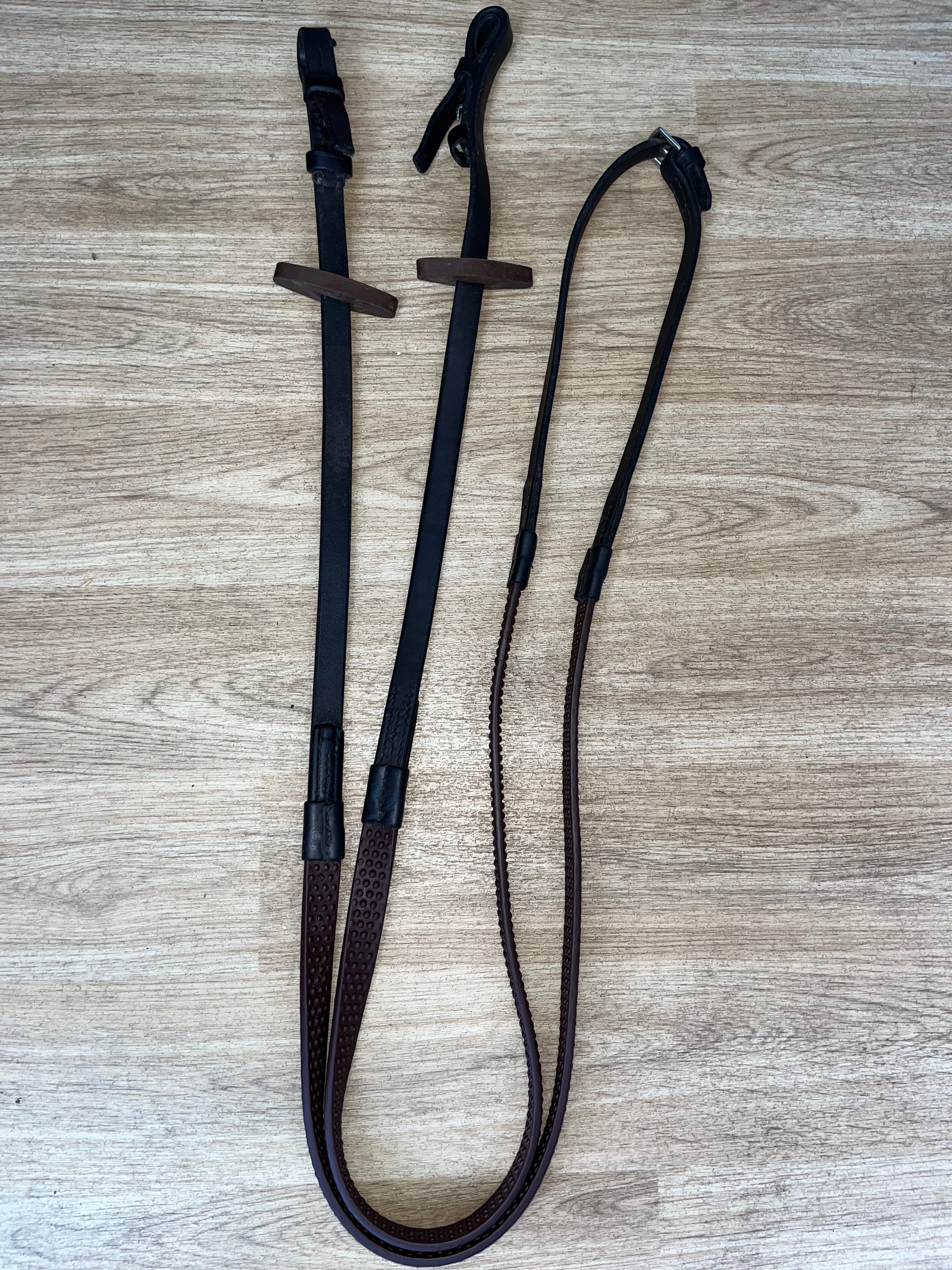 Pimple Grip Reins Full Brown #37