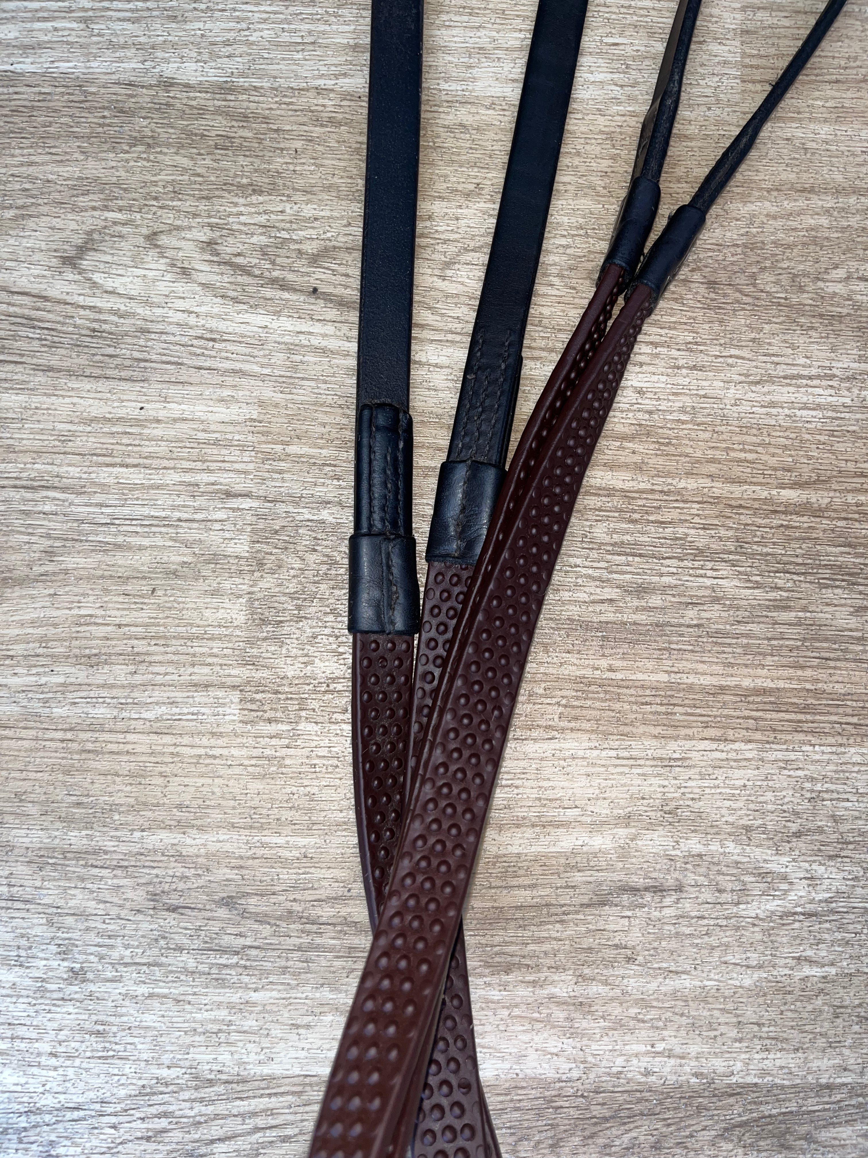 Pimple Grip Reins Full Brown #37