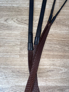Pimple Grip Reins Full Brown #37