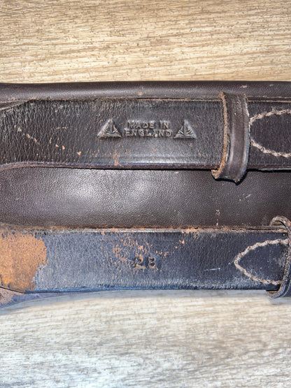 English Leather Brown Girth 28”