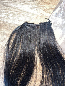 Horse Tail Extension Black