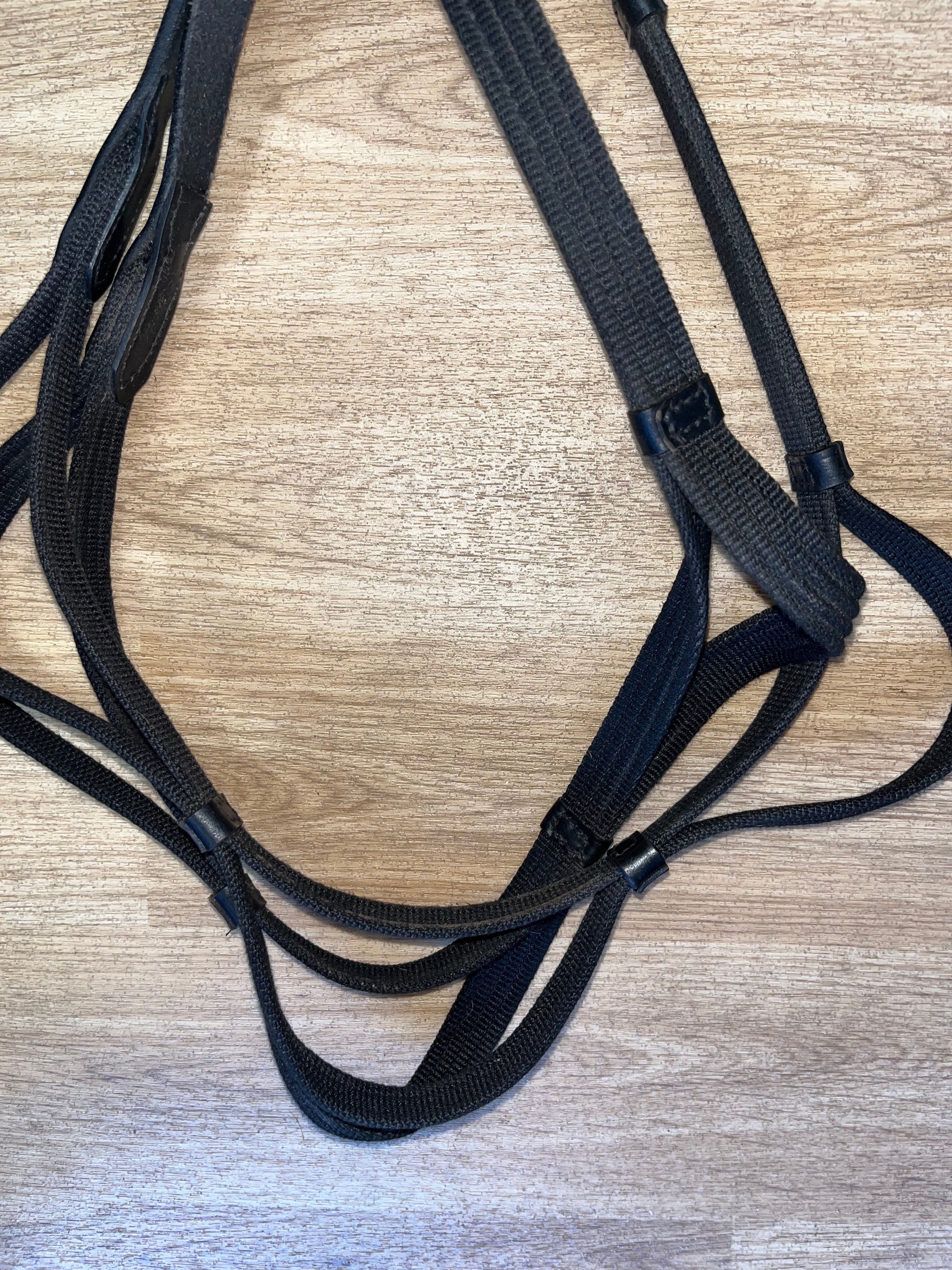 Webbed Looped Reins Full