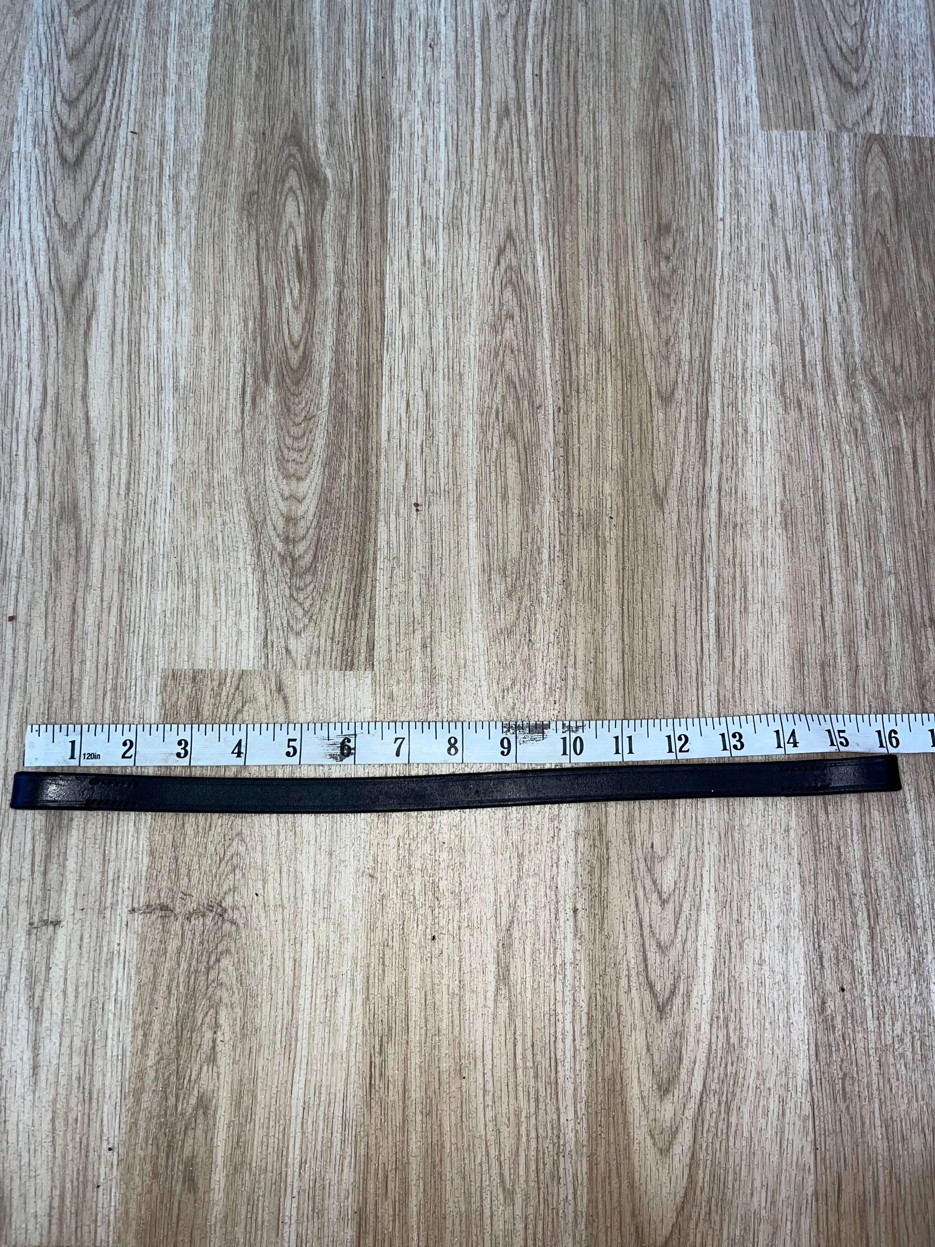 Plain Brown Brow Band 16’ Full #3