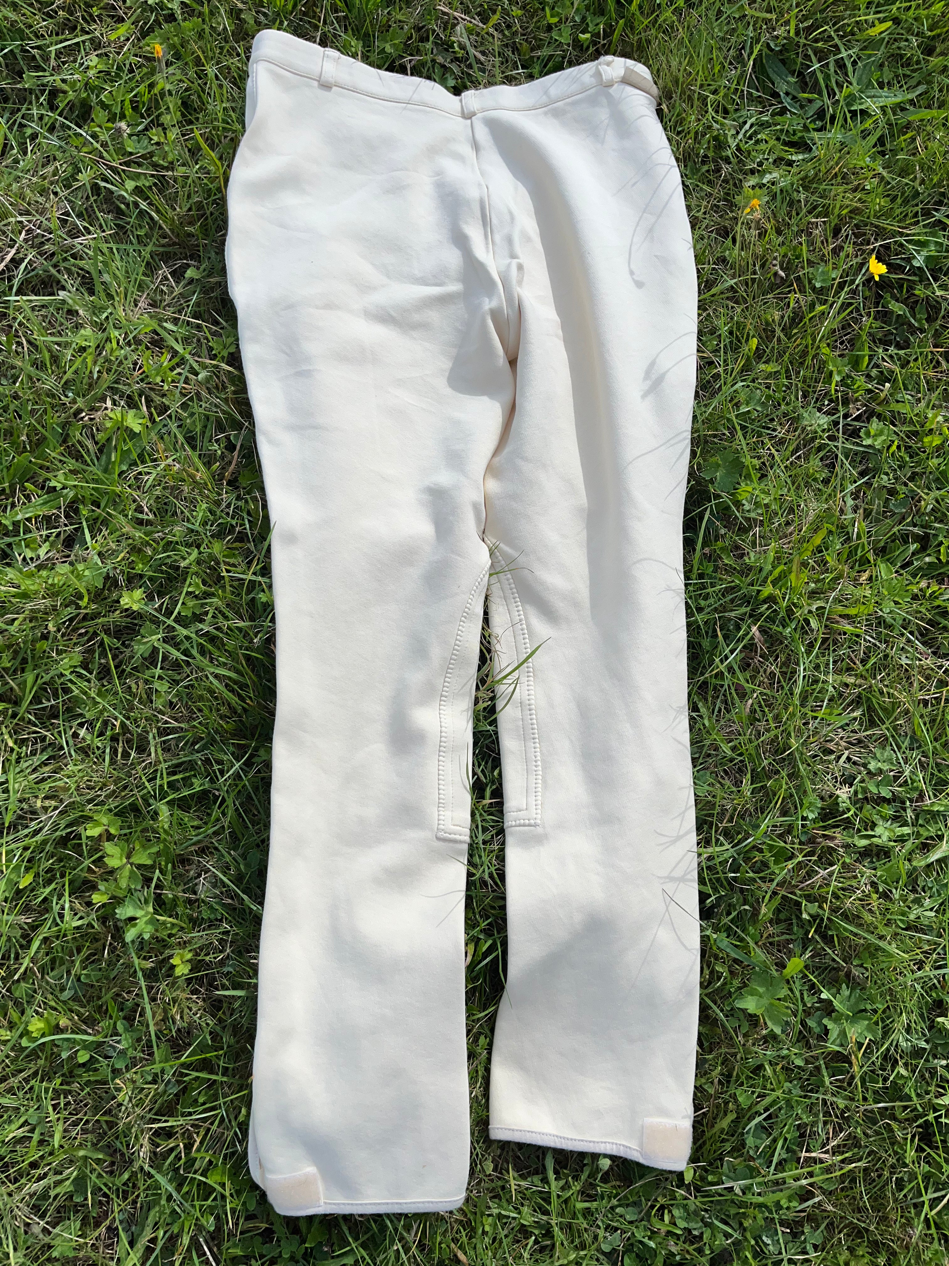 Harry Hall Ladies Ivory Breeches Size 30” Regular Leg