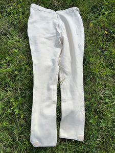 Harry Hall Ladies Ivory Breeches Size 30” Regular Leg