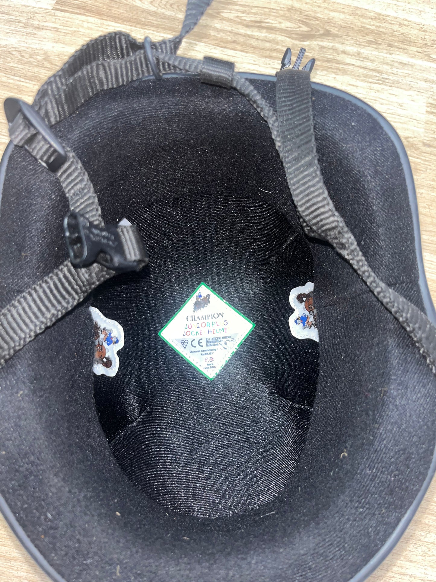 Champion Junior Plus Jockey Helmet 58- 59 Cms - Size 3 - Horse Riding Hat #5