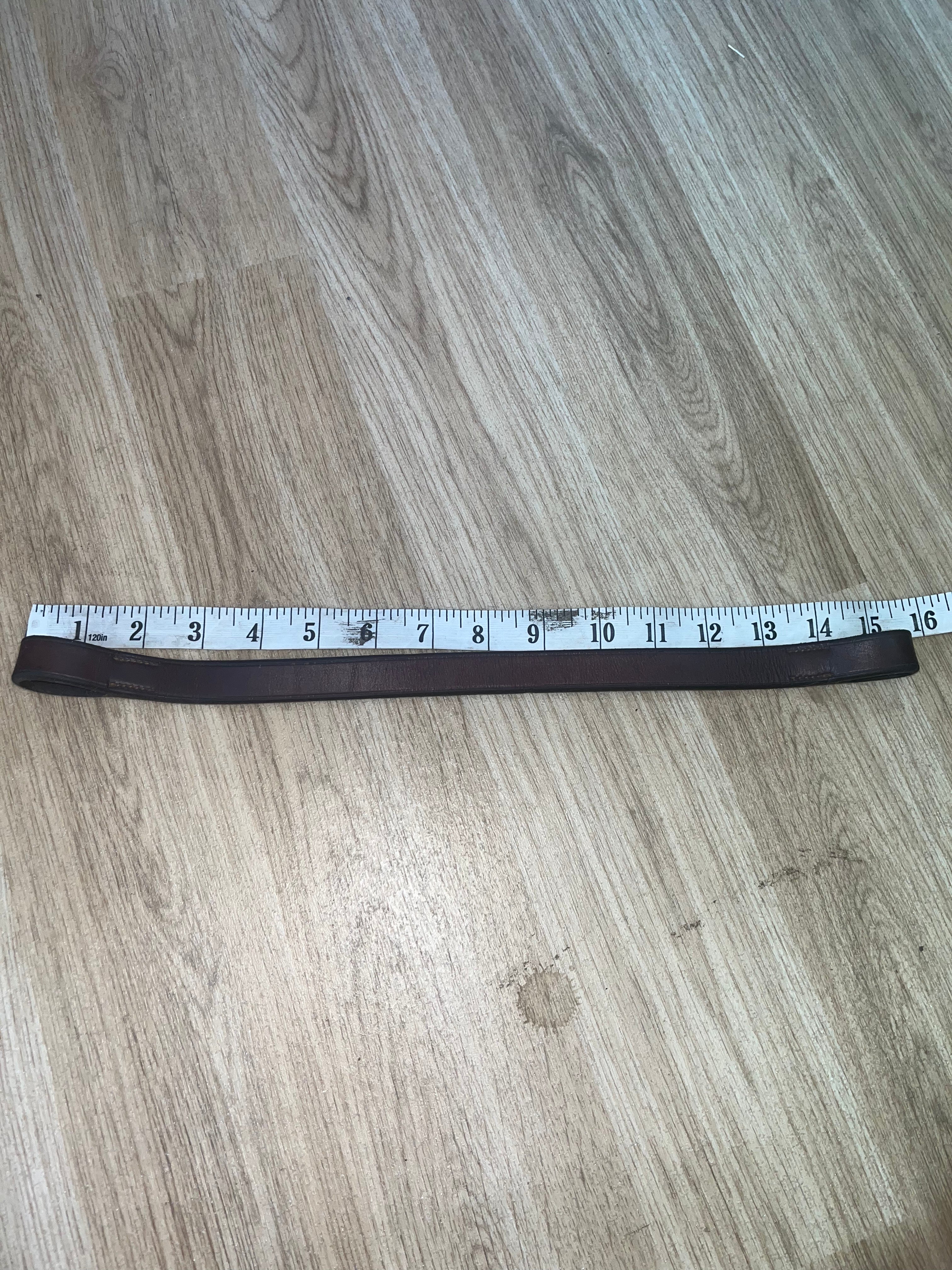 Brow Band Brown 15’ Long #16