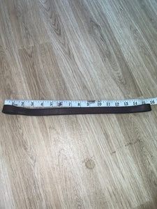 Brow Band Brown 15’ Long #16