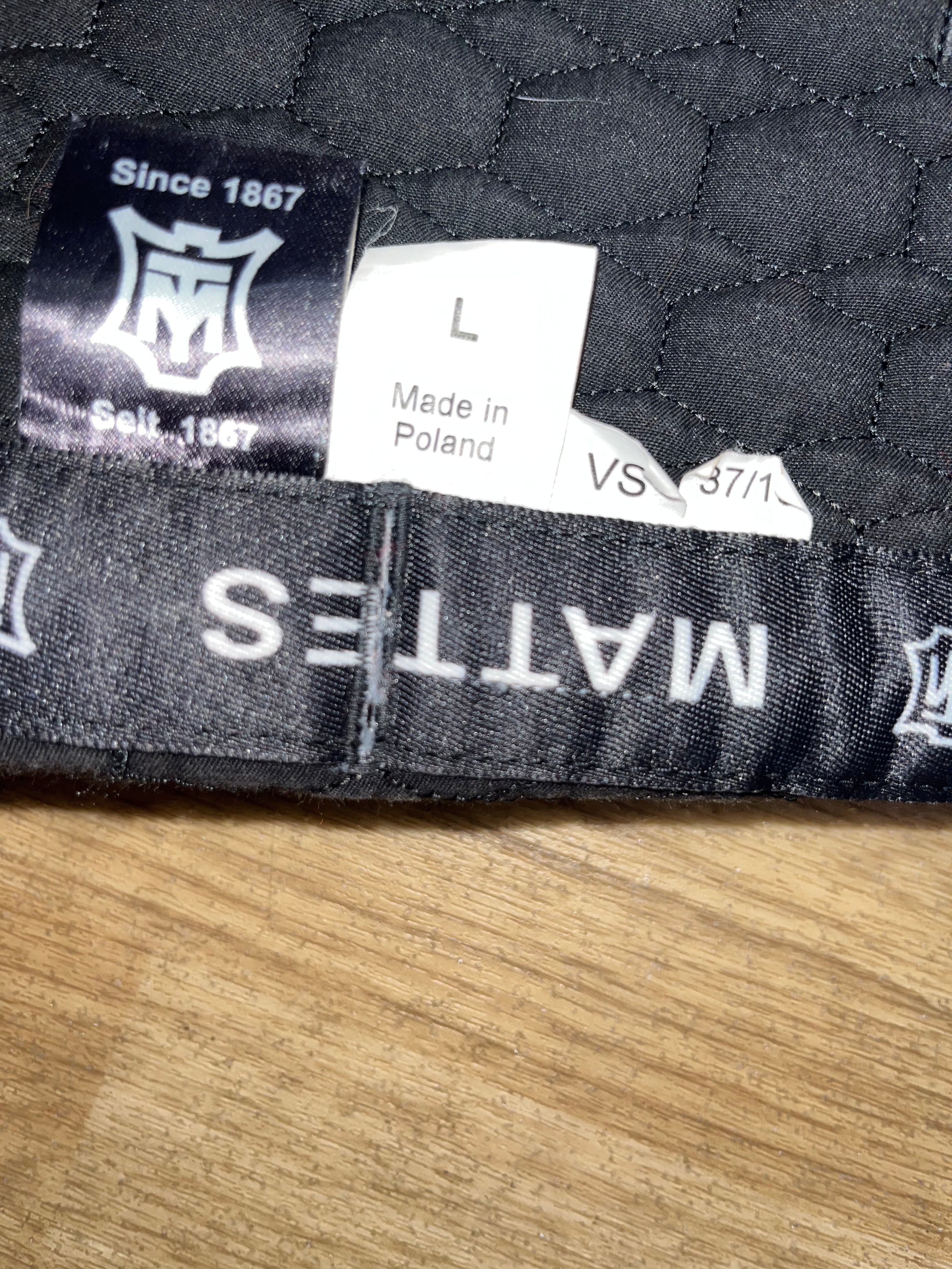 Mattes Saddle Pad Large