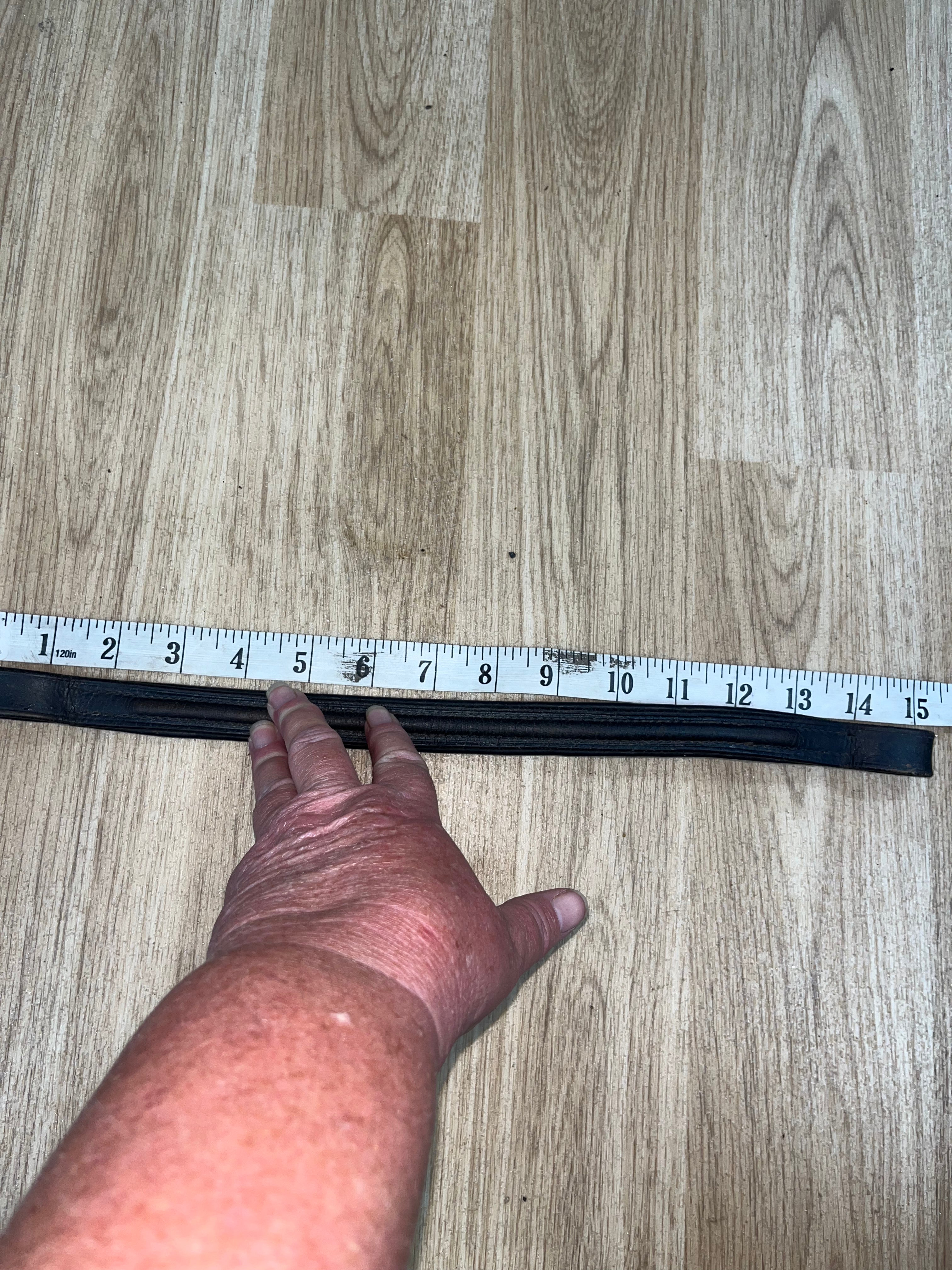 Brown Brow Band 15’ Long #225