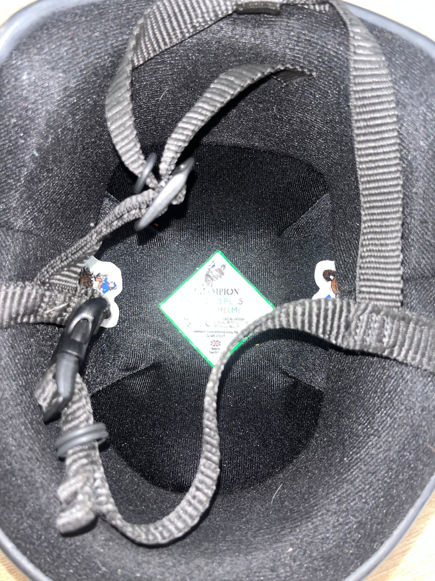 Champion Junior Plus Jockey Helmet 52 - 53 Cms - Horse Riding Hat #4