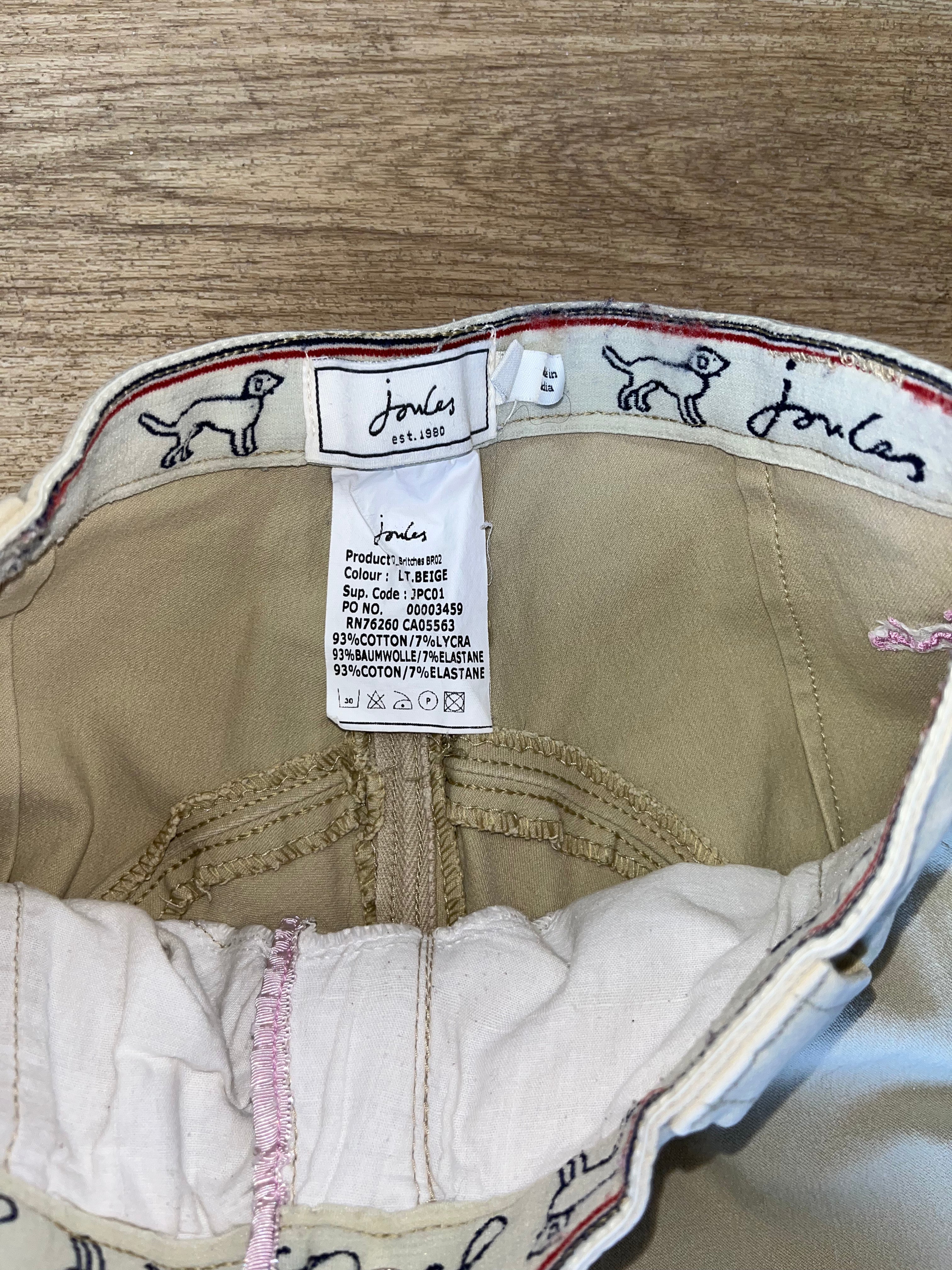 Joules Ladies Breeches Size 8