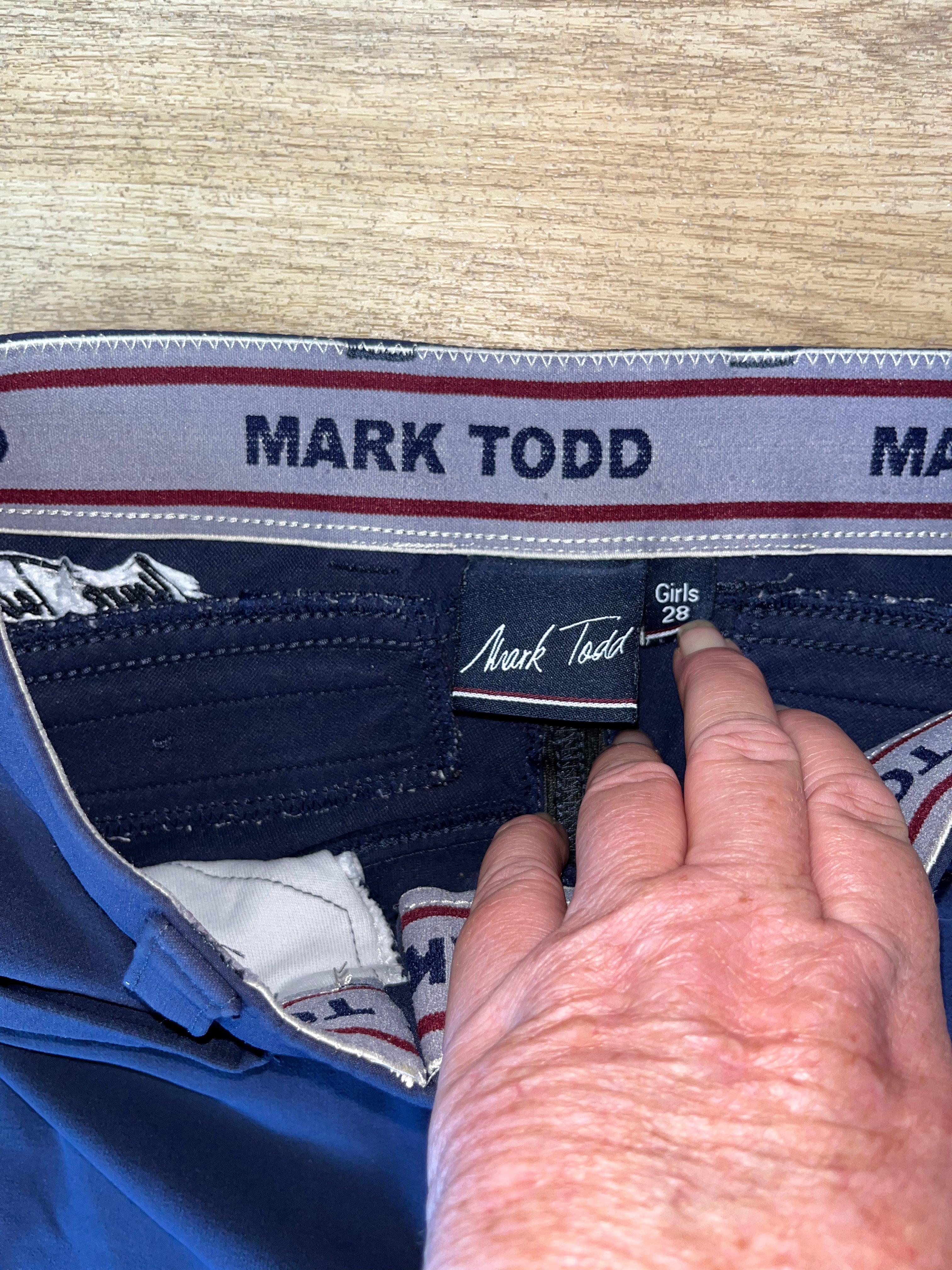 Mark Todd Girls Breeches 28”
