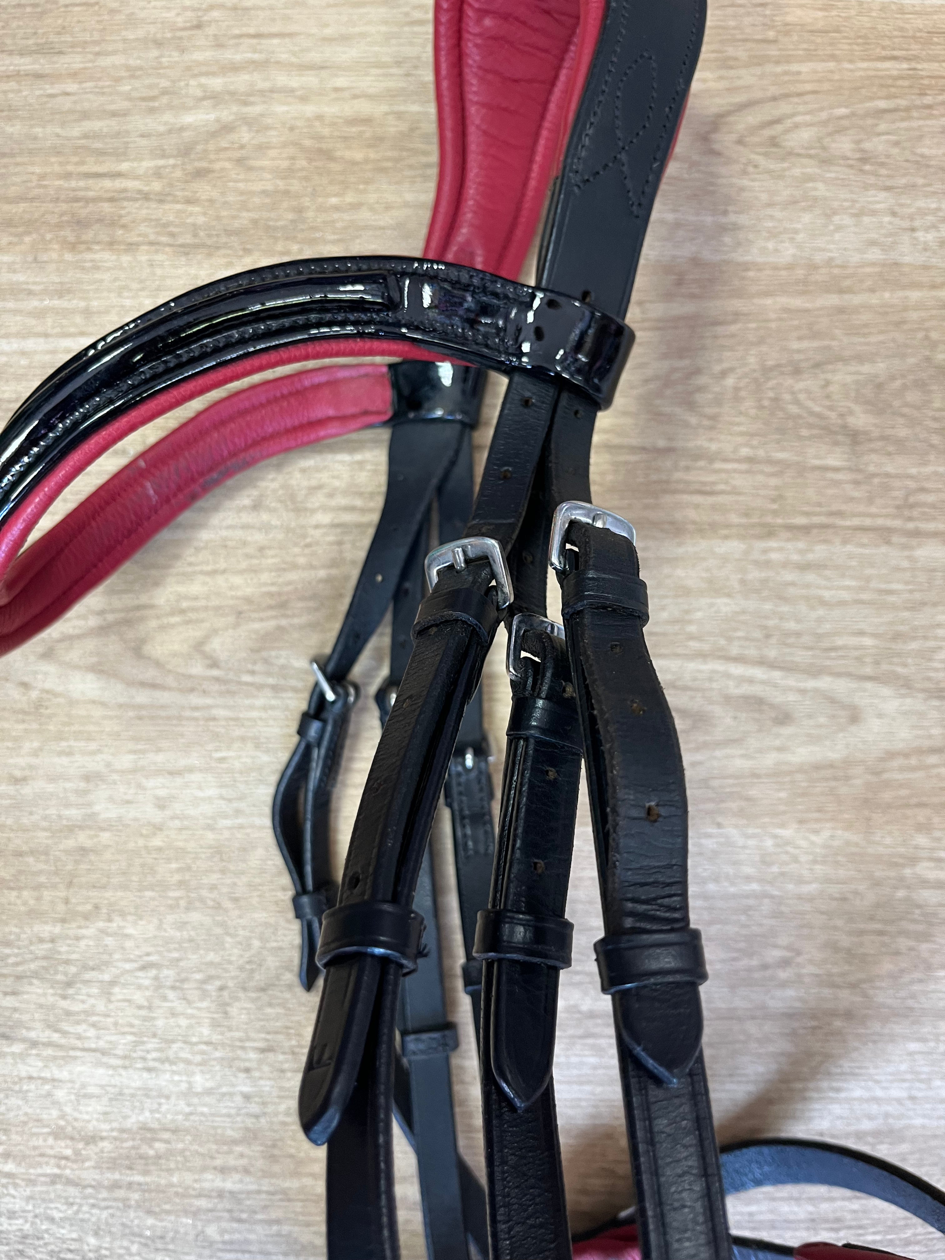 Authentic Equestrian Patent Bridle Full #44