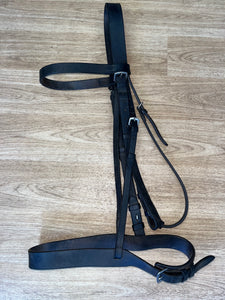Hunter English Leather Bridle Full #45