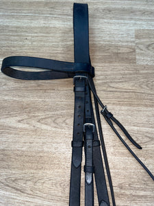 Hunter English Leather Bridle Full #45