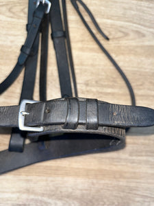 Hunter English Leather Bridle Full #45