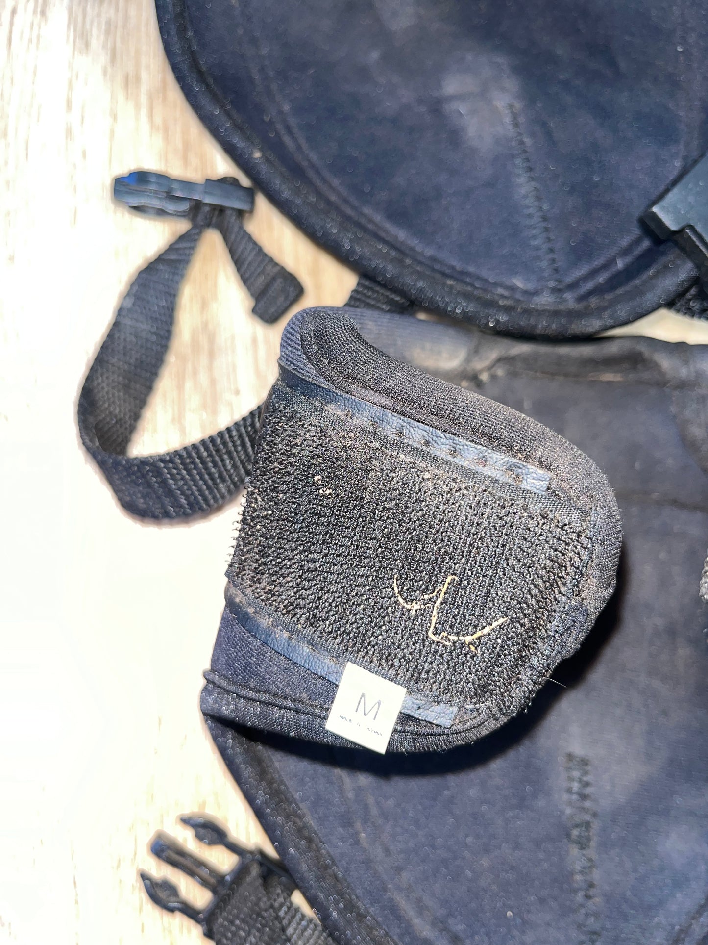 Roma Neoprene Knee Boots Size Medium