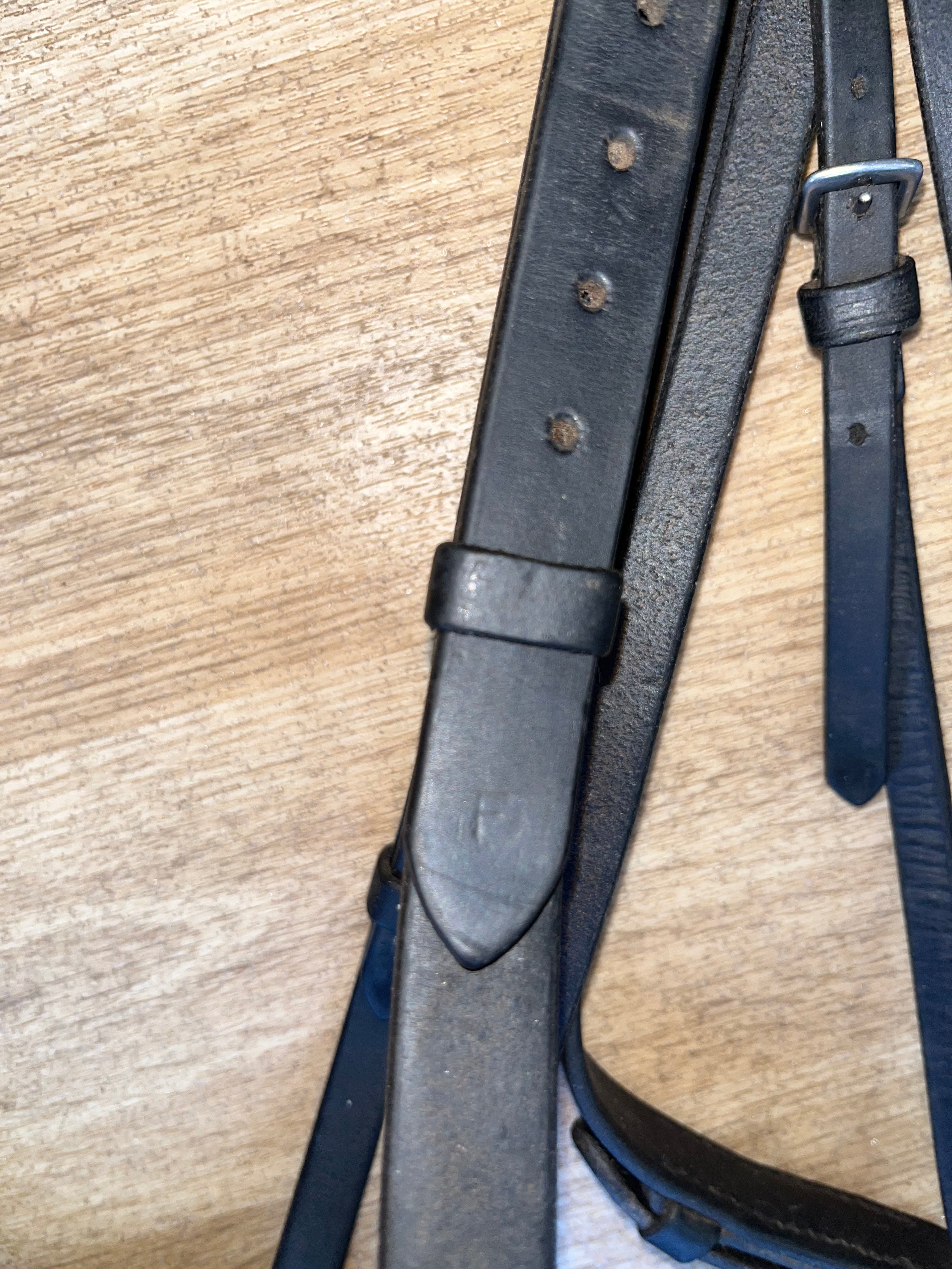 Hunter English Leather Bridle Full #45