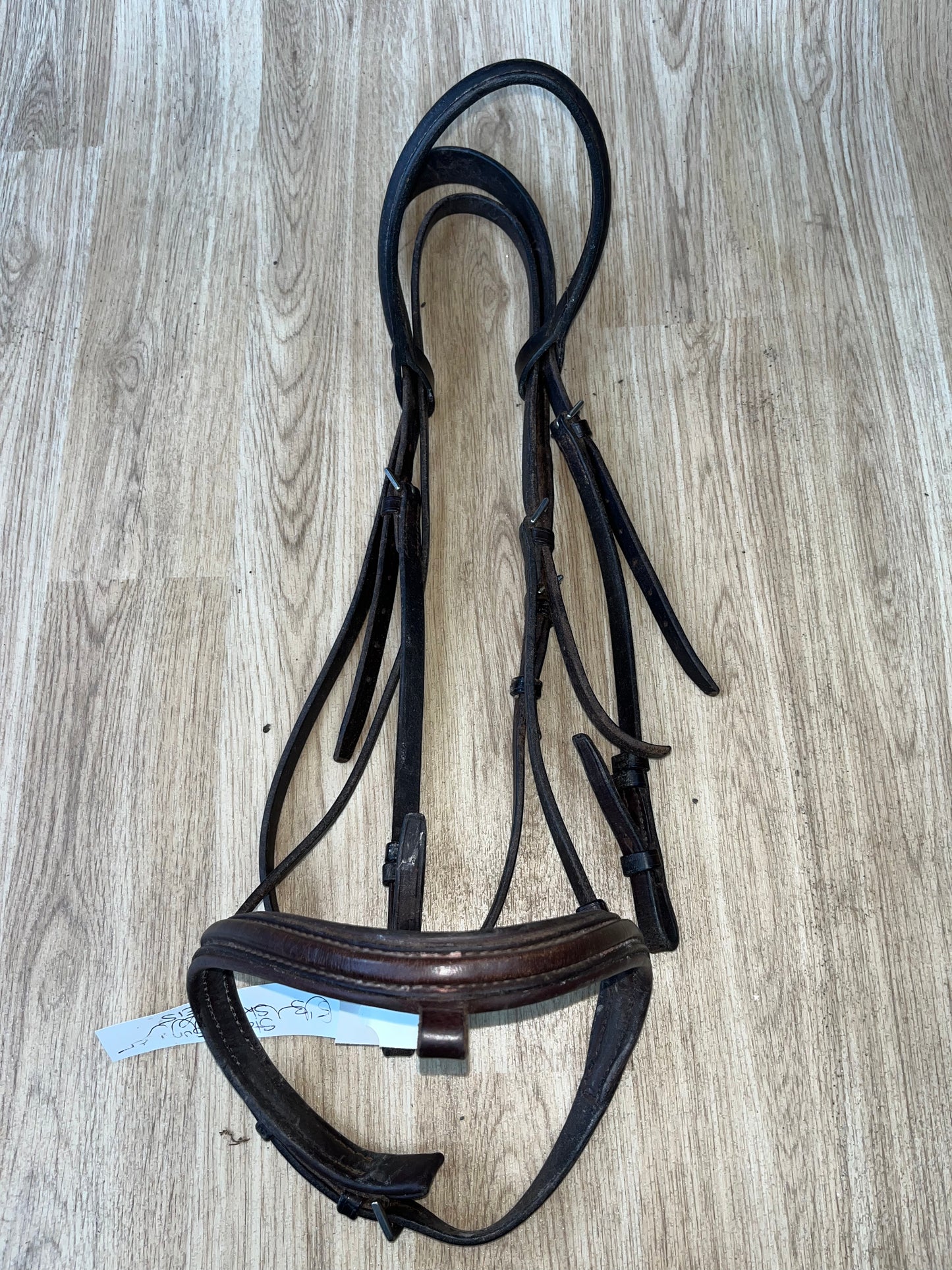 Lemetex Brown English Leather Flash Bridle – Full Size
#16