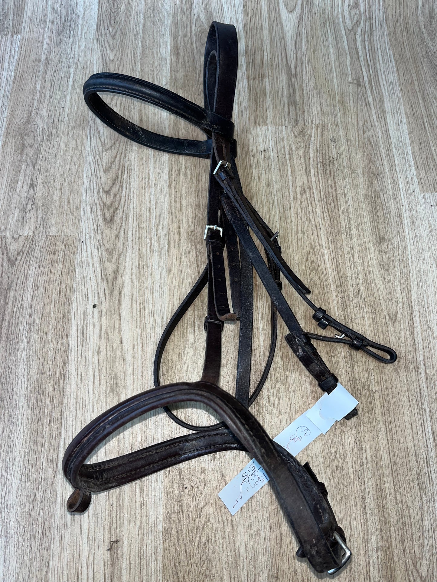 Lemetex Brown English Leather Flash Bridle – Full Size
#16