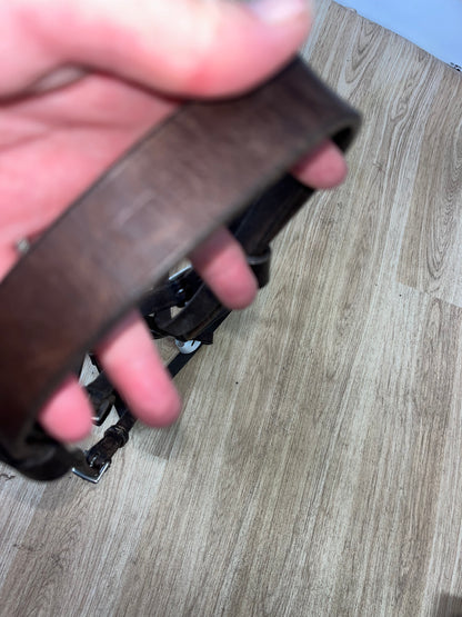 Lemetex Brown English Leather Flash Bridle – Full Size
#16