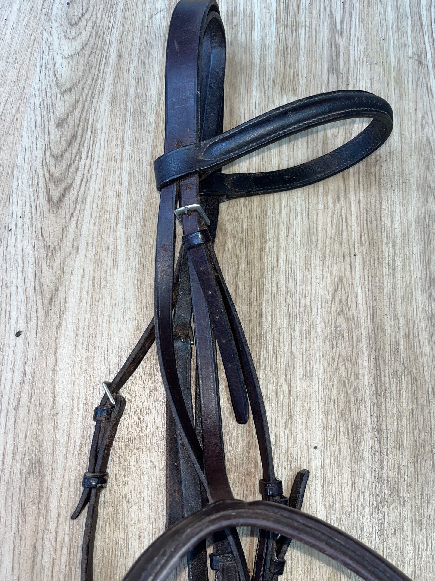 Lemetex Brown English Leather Flash Bridle – Full Size
#16