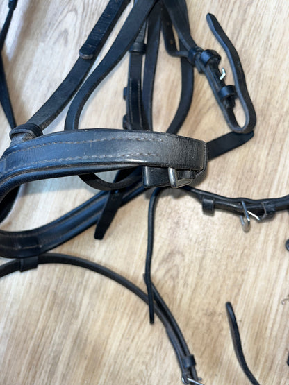 Lemetex Flash Bridle with Webbing Reins – Full Size
 # 37