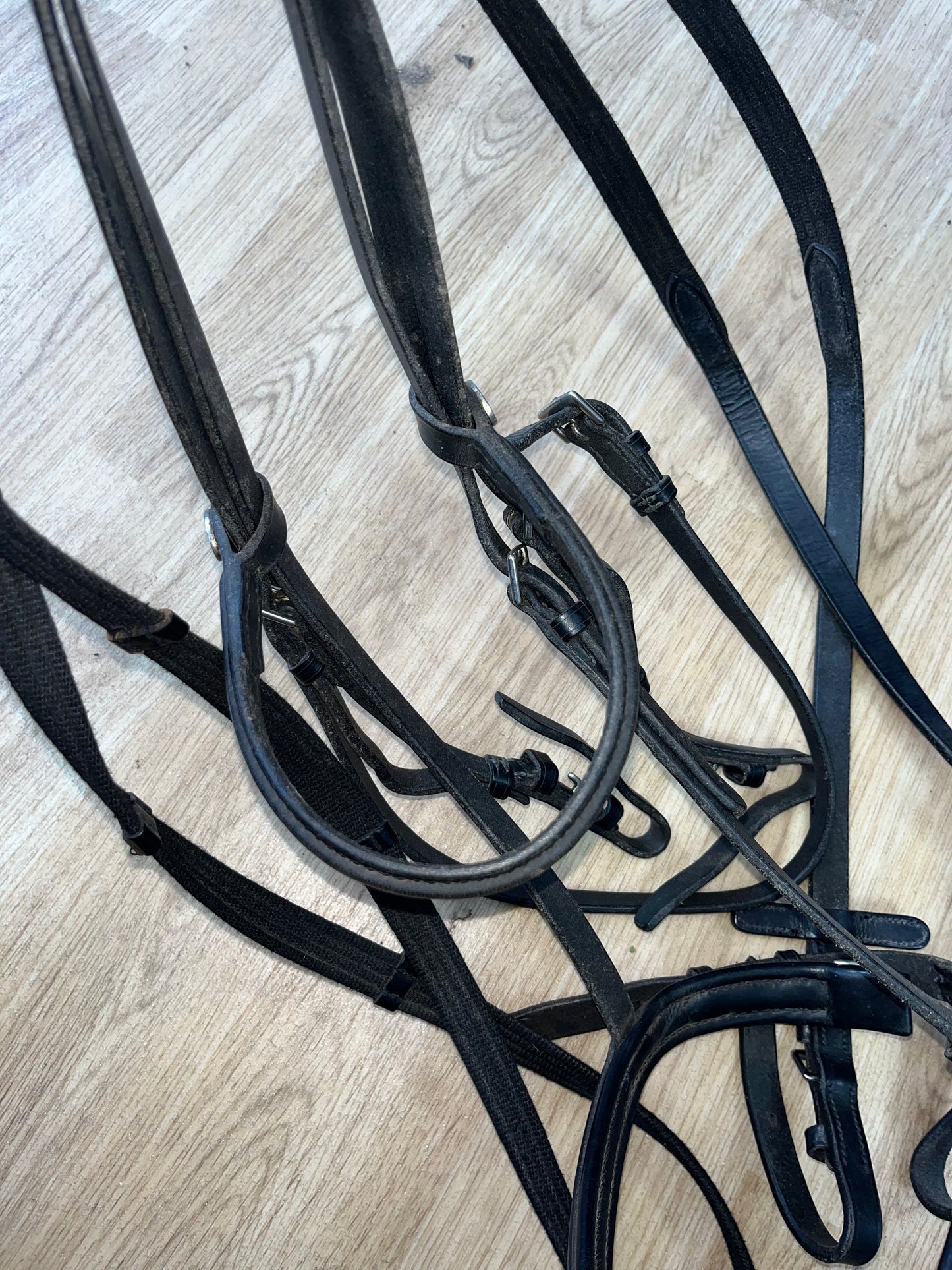 Lemetex Flash Bridle with Webbing Reins – Full Size
 # 37