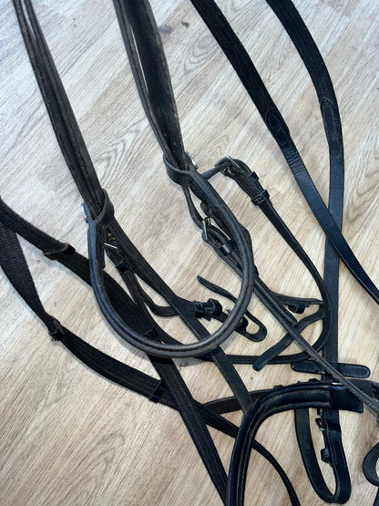 Lemetex Flash Bridle with Webbing Reins – Full Size
 # 37