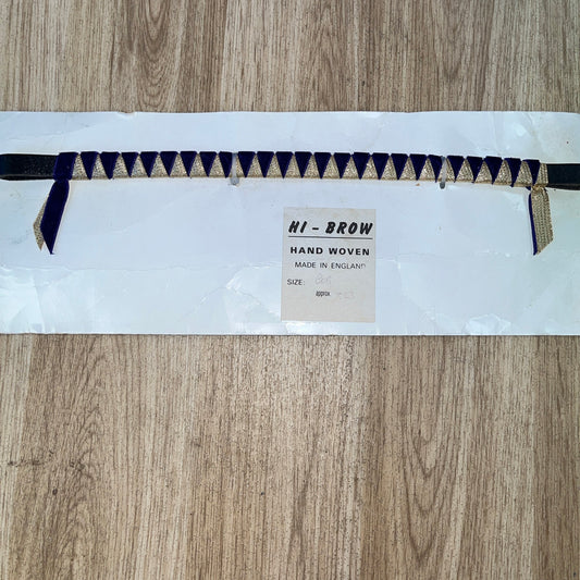 Brand New Velvet Cob Browband