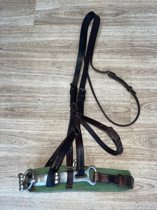 Leather Cavesson Pony