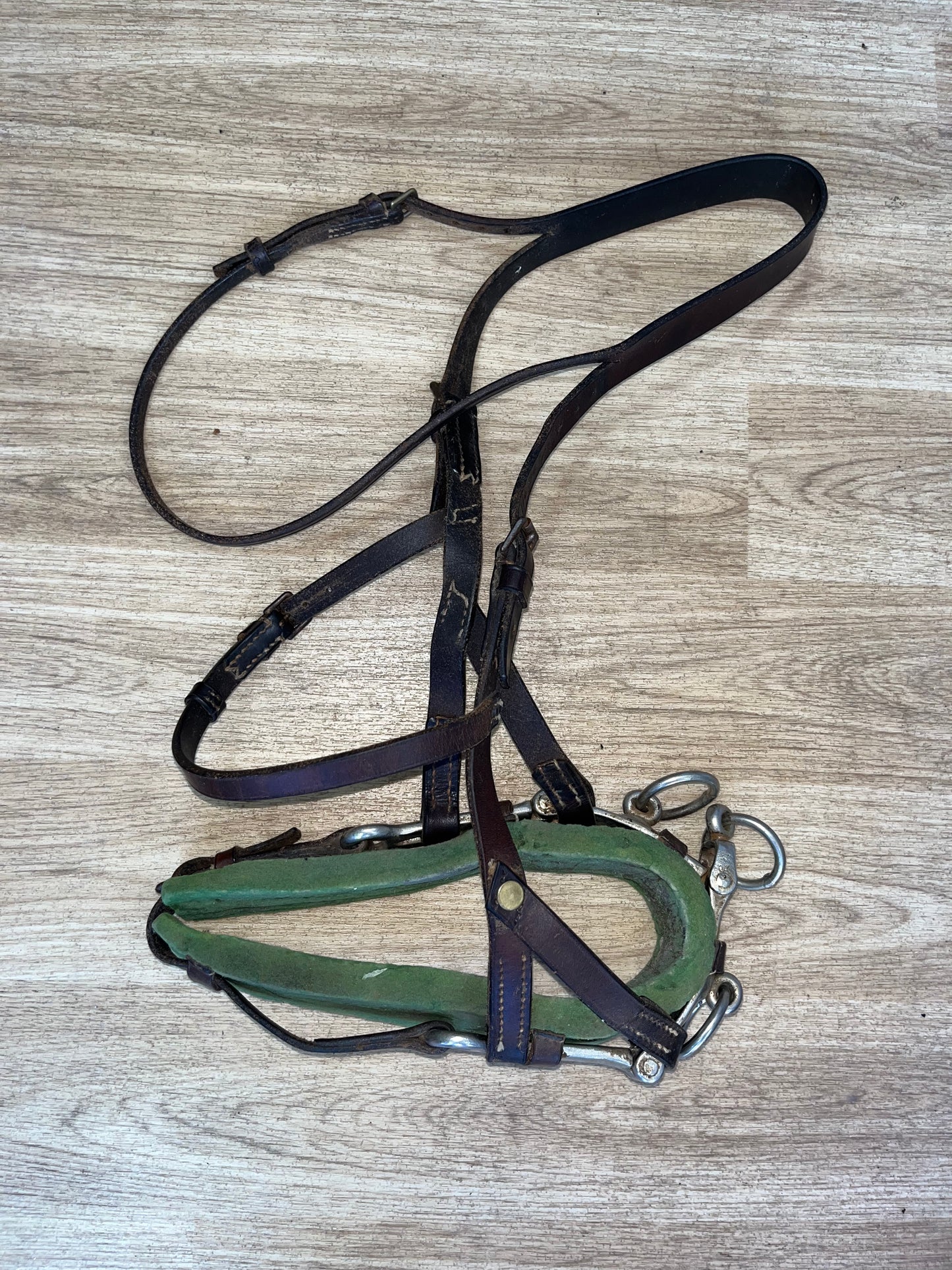 Leather Cavesson Pony