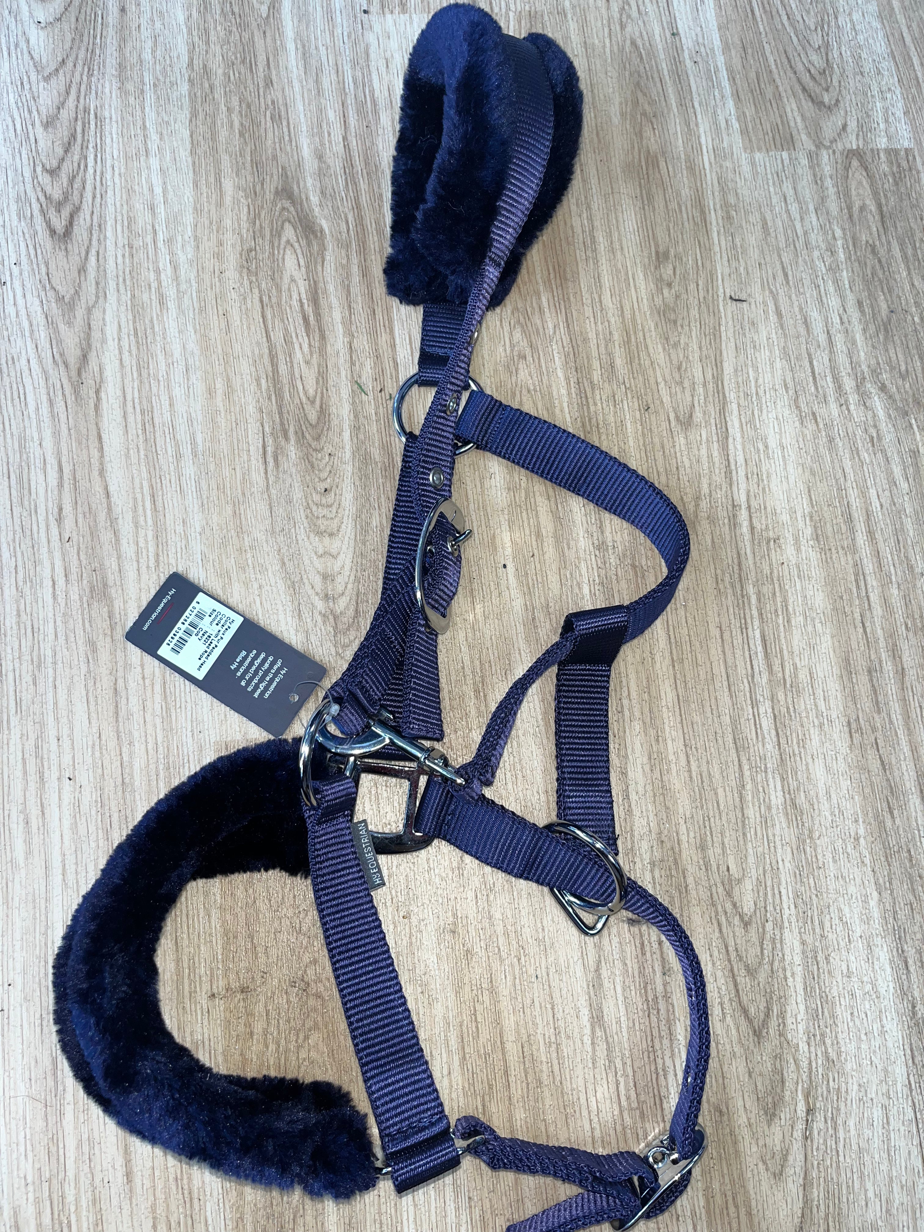 Hy Fur Padded Headcollar Cob