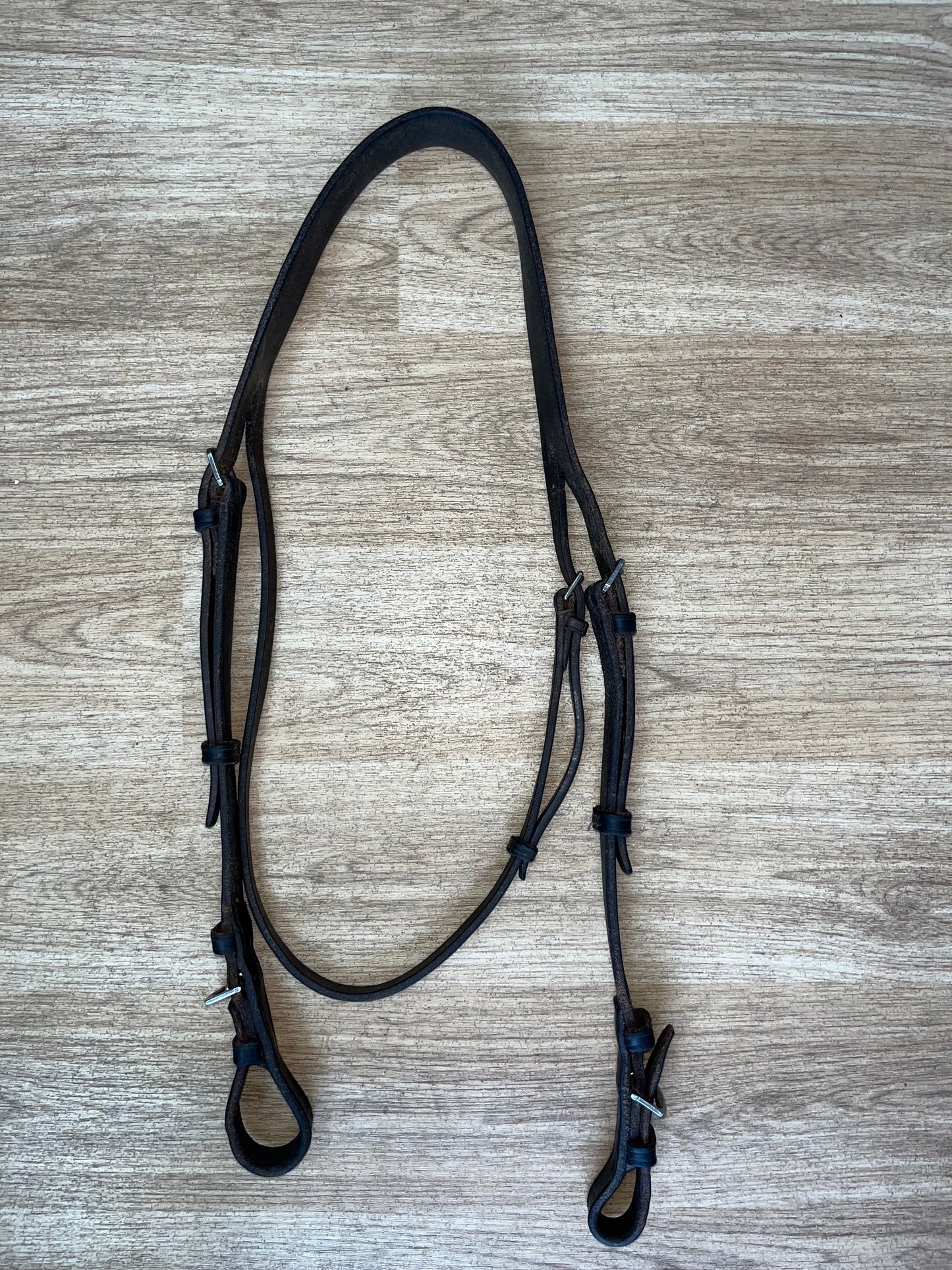 Brown Full Headpiece / Cheek Pieces #800
