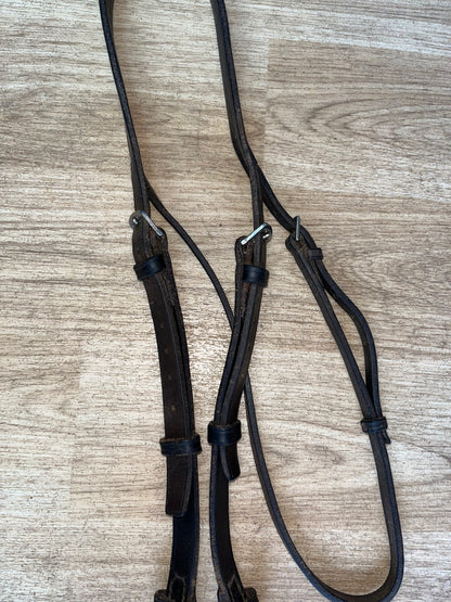 Brown Full Headpiece / Cheek Pieces #800