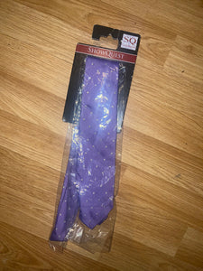 ShowQuest Purple Sparkle Tie