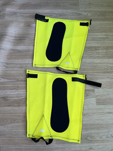 Kitt Neoprene Hi Viz Half Chaps Size Large