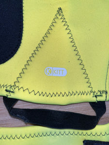 Kitt Neoprene Hi Viz Half Chaps Size Large