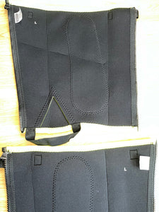 Kitt Neoprene Hi Viz Half Chaps Size Large