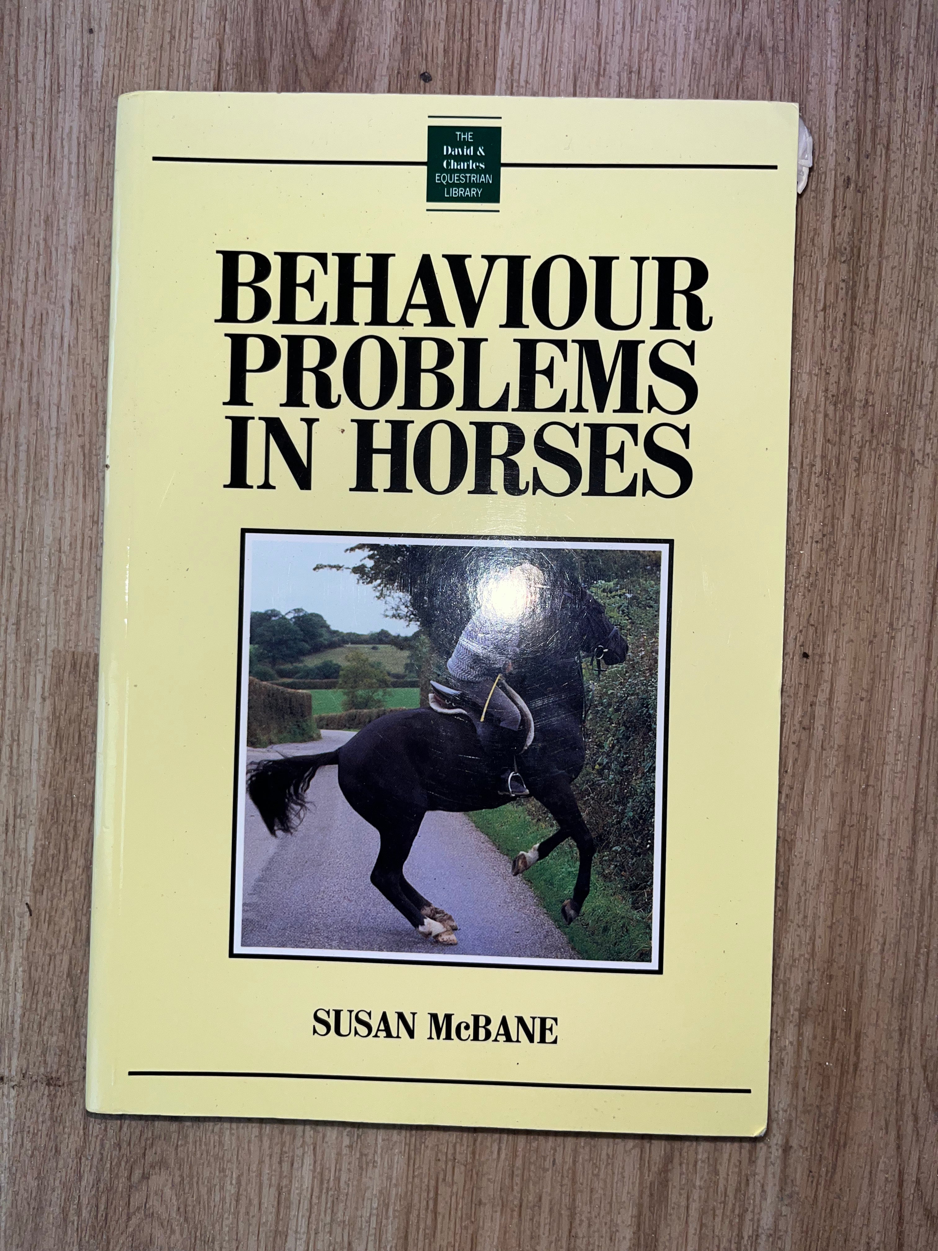 Behaviour Problems In Horses