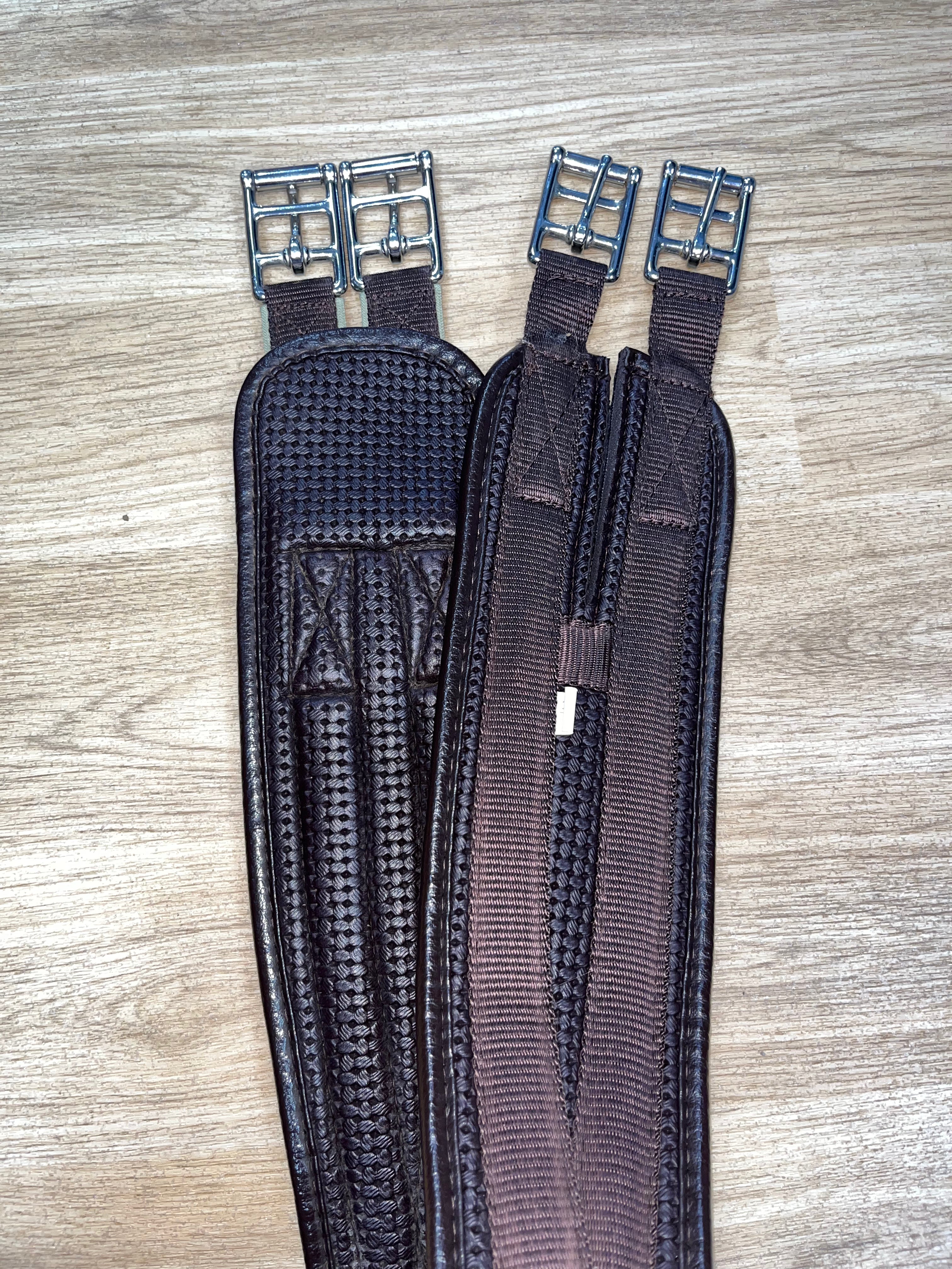 Thorowgood Brown Girth Elasicated One End 46’