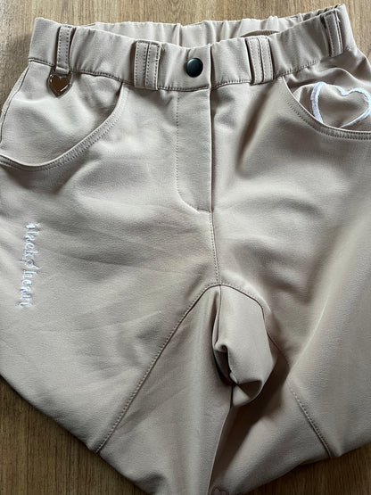 Black Heart Size Small Breeches