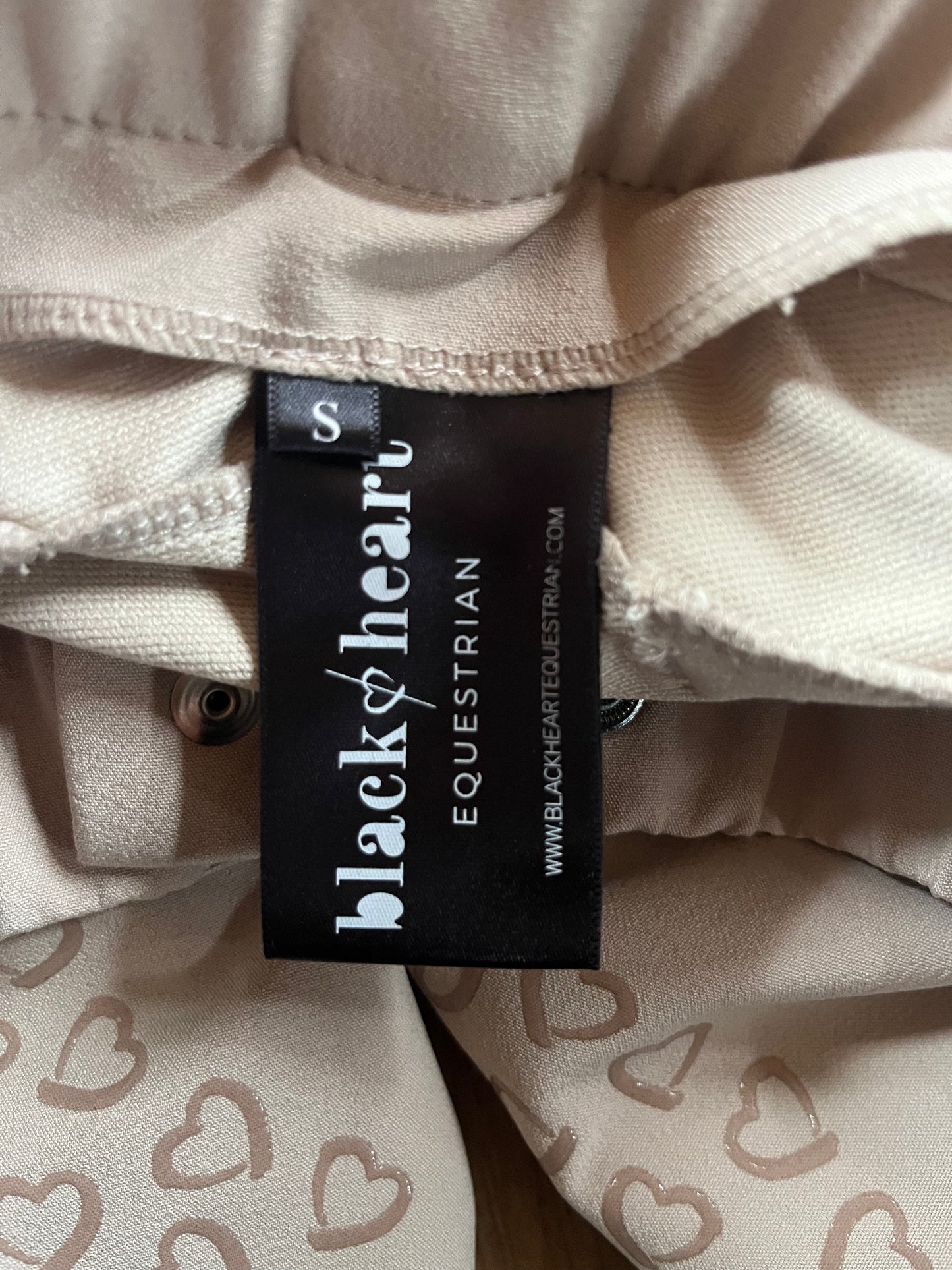 Black Heart Size Small Breeches