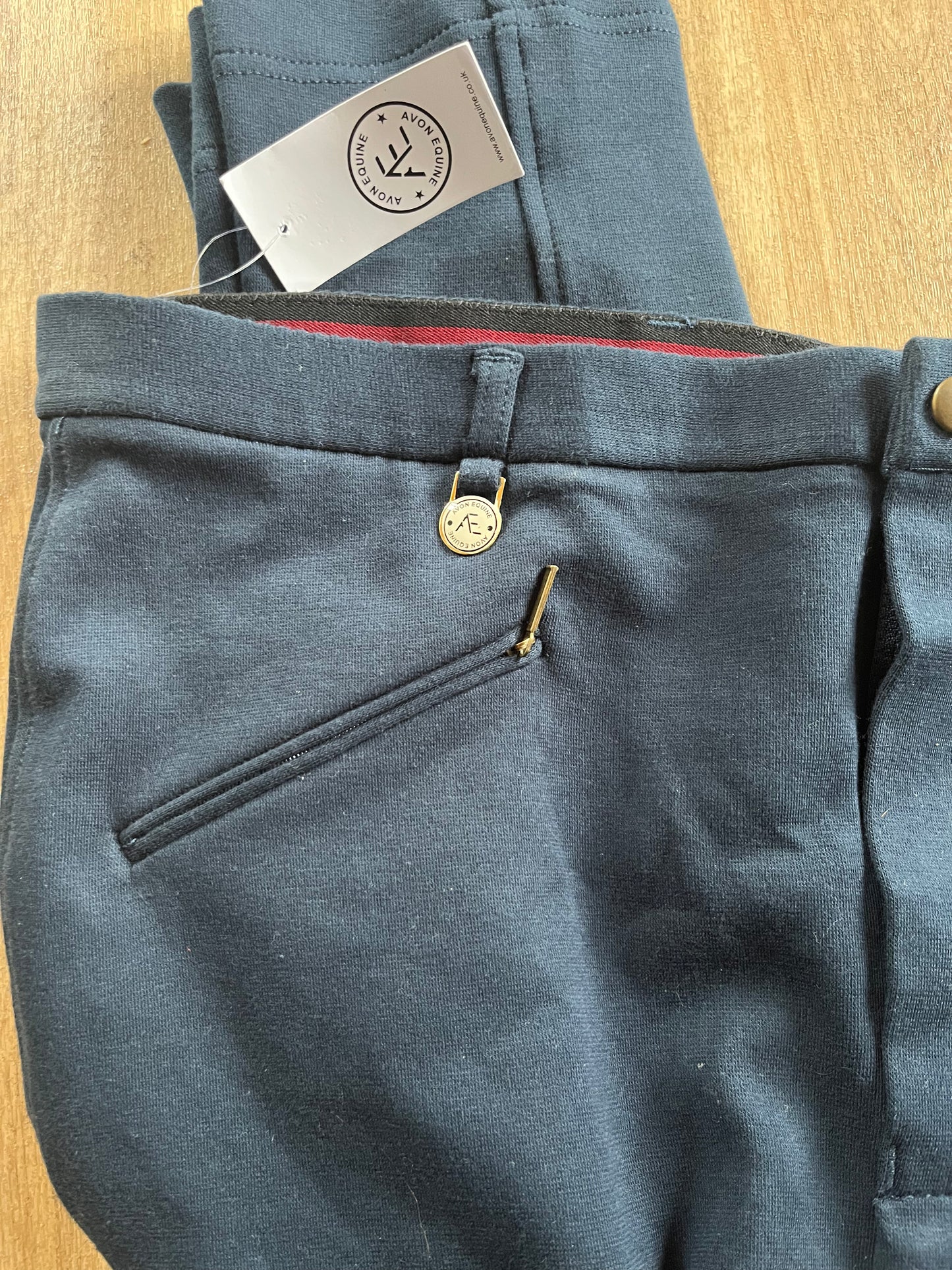 Avon Equine Ladies Waist 38” Breeches Navy