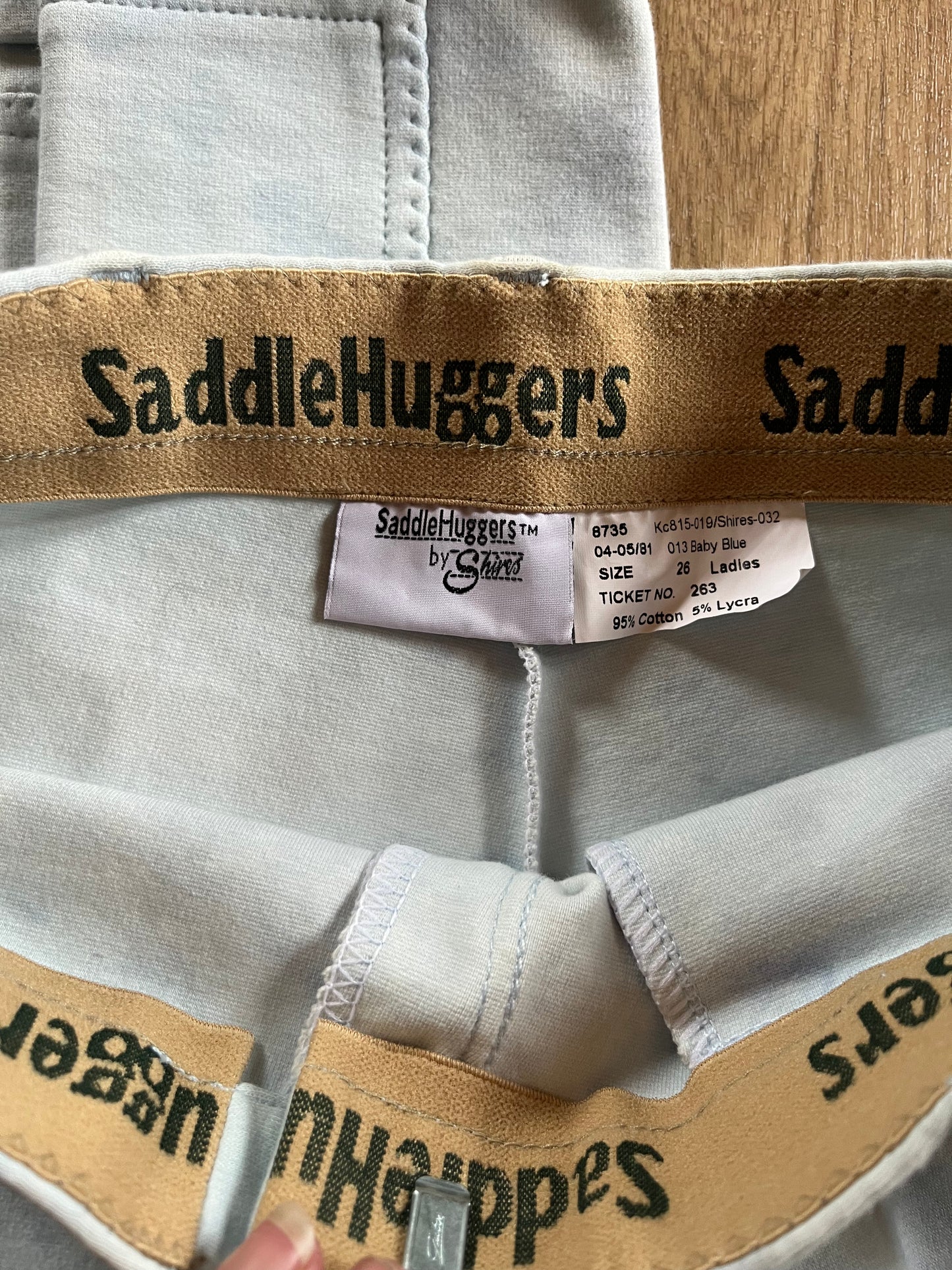 Shires Saddlehuggers Size 26” Ladies Jodhpurs Tie Dye