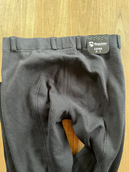 Requisite Size 13 Yrs Pull Up Children’s Jodphurs Black