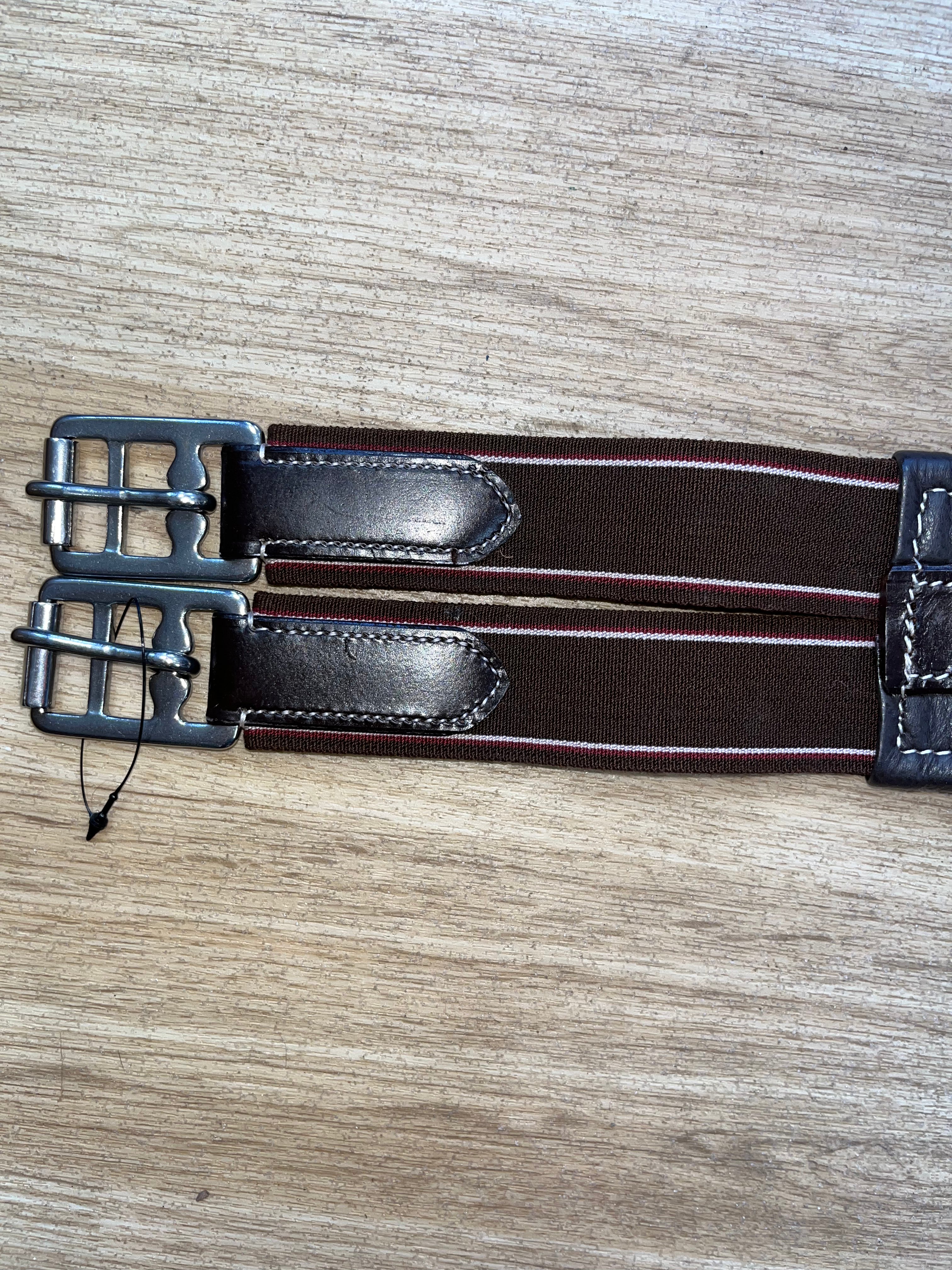 Top horse Padded Dressage Girth Elasicated Both Ends 28”