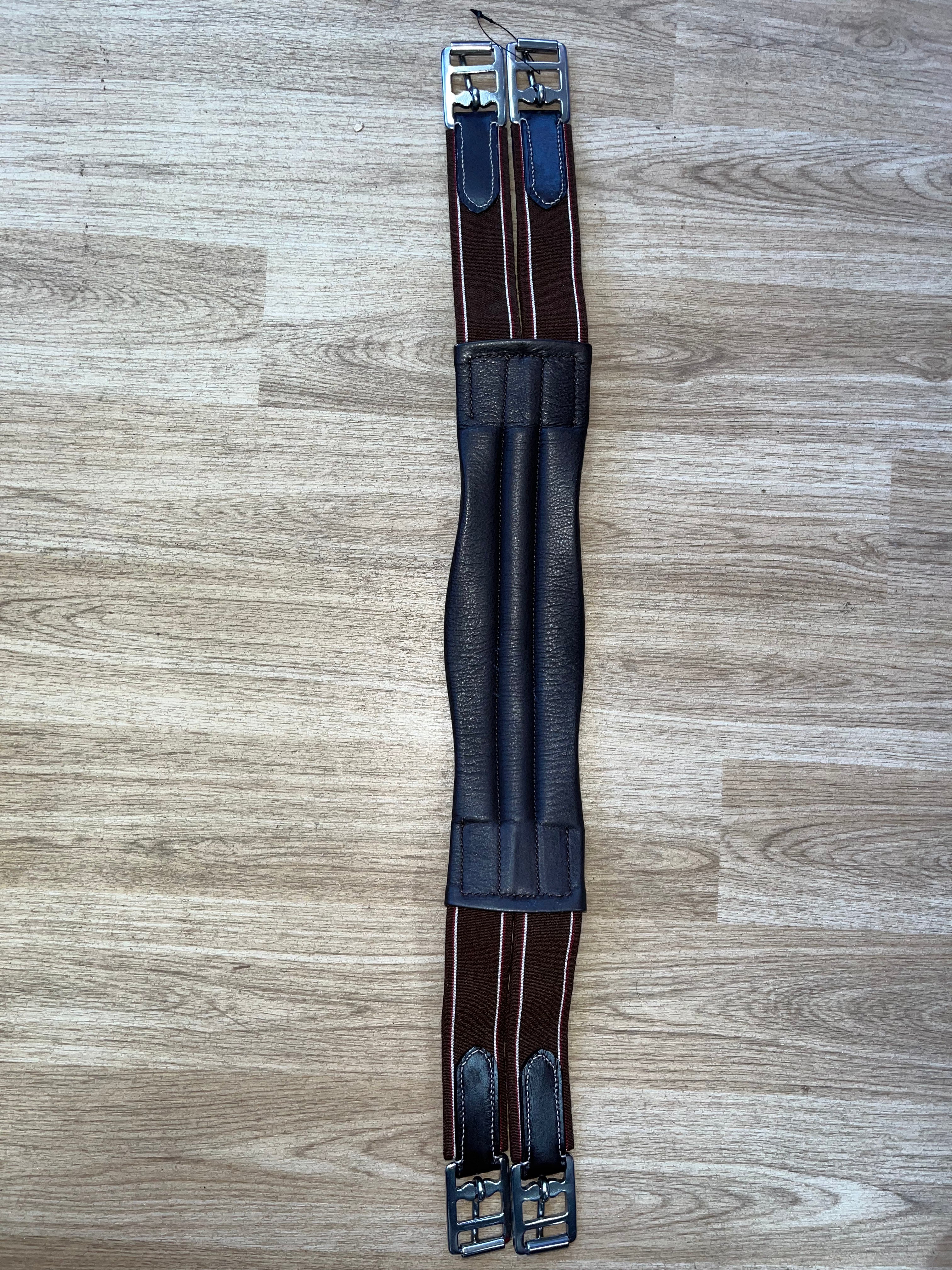 Top horse Padded Dressage Girth Elasicated Both Ends 28”